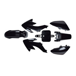 Zestaw plastików nadwozia biały 7 Elementów Pit Bike