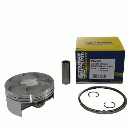 Tłok kuty meteor yamaha yz 250f 08-13 sprężanie 13,9:1 (76,97) 2 pierścienie sel. C