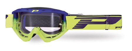 Gogle pg3450 lriot kolor niebieski zółty fluo (szyba pg3210, no fog, no scracht) (3450-264 tr) - - std cena 279,50