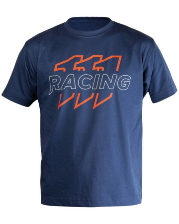 T-shirt racing in-111 kolor granatowy rozmiar m