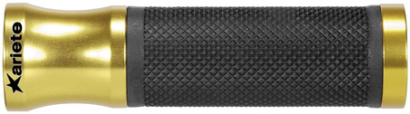 Ariete manetki road alu-rub system lock-on (125 mm) z otworem kolor złoty