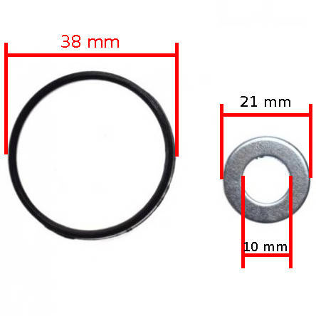 Podkładka pod sprężynę rozrusznika skuter 4T