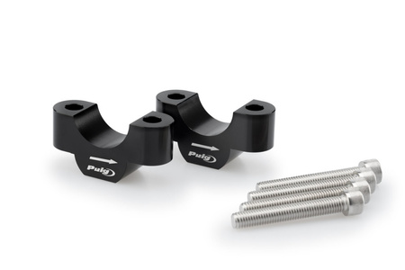Uniwersalne piony nośne kierownicy puig wys. 20mm śr. 32mm czarne