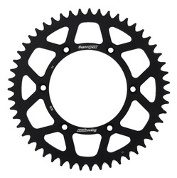 Zębatka tylna aluminiowa 7075-t6 (ergal) 808 51 suzuki rm/rmz (jtr808.51) kolor czarny