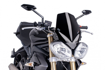 Szyba Owiewka Puig Do Triumph Speed Triple / Street Triple 11-15 Czarna