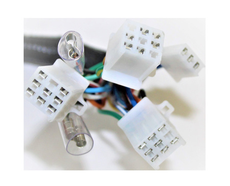 Wiązka przewodów power force instalacja skuter gy6 50cc 4t koła 10 cali wersja 2 mzt000312a