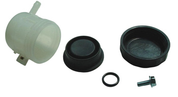 Zbiorniczek płynu hamulcowego z pokrywą i uszczelką przód kawasaki zx-7r '89-98, zx-9r '98