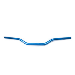 Kierownica (28,6mm) taper mx wzór yamaha yz niska (7075-t6) ergal kolor niebieski (szer. 810mm, wys. 65mm)