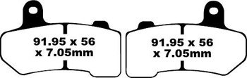 KLOCKI HAMULCOWE MOTOCYKL HARLEY DAVIDSON FA409HH