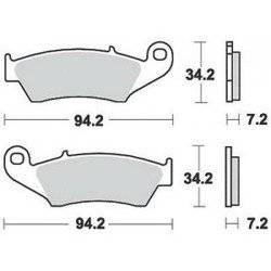 KLOCKI HAMULCOWE MOTOCYKLOWE TRW MCB669