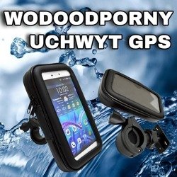 UCHWYT GPS MOTOCYKLOWY NA KIEROWNICĘ 60X125 MM ROZM. S