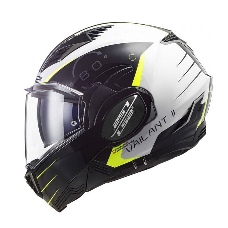 Kask LS2 FF906 Advant Codex White Black - Sklep motocyklowy Motoargo