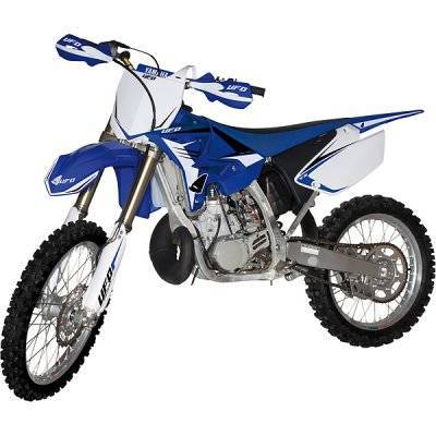 Boczki tylne yamaha yz 125/250 '02-'14 restyling kolor biały