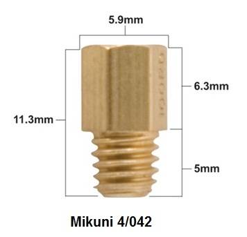 Dysza główna mikuni typ 4/042 średnica #110 ( 1 szt. )