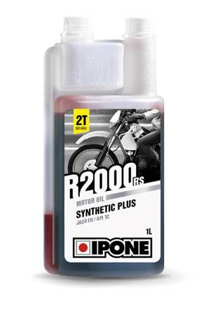 Ipone r2000rr (r2000rs) olej do dozownika synthetic plus 2t 1l (akc) (15)