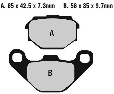 KLOCKI HAMULCOWE EBC FA173