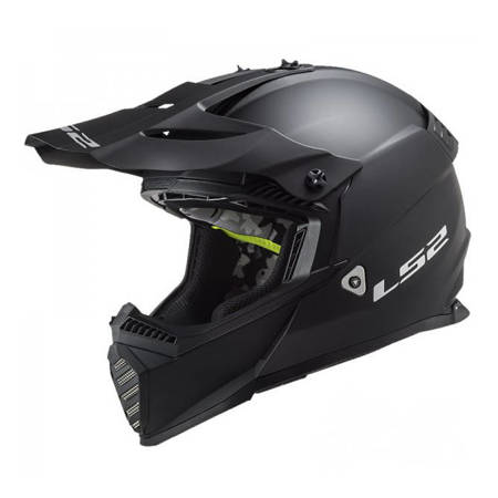 Kask enduro LS2 MX437 Fast Evo Matt Black