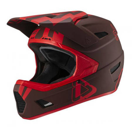 Kask rowerowy dbx 3.0 dh v19.3 helmet stadium ruby kolor bordowy rozmiar m
