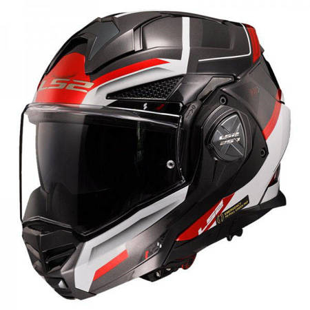 Kask szczękowy LS2 FF901 Advant X Spectrum White Black Red