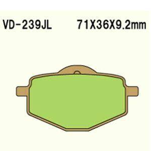 Klocki hamulcowe vesrah  vd-239jl