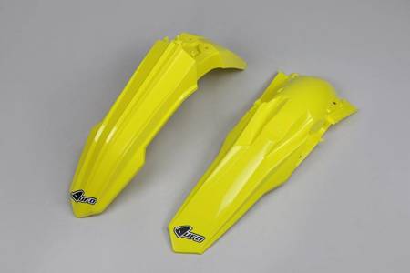 Komplet błotników suzuki rmz 250 '19-22, rmz 450 '18-22, kolor oem (żółty) (su04939102, su04940102)