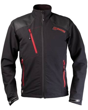 Kurtka softshell kolor czarny/czerwony rozmiar l