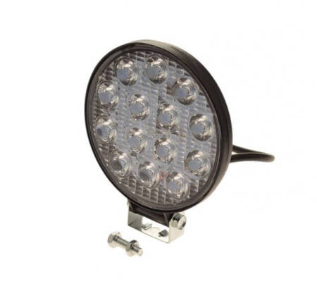 Lampa dodatkowa LED 42W szperacz ATV okrągła