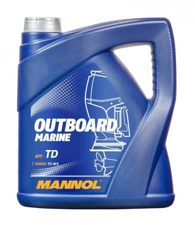 Mannol olej do mieszanki 2t outboard marine tc-w3 api td 4l (7207) (4)