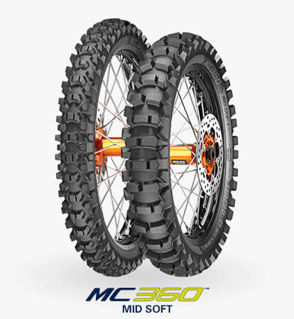 Metzeler opona 110/90-19 mc360 mid soft 62m tt m/c mst tył dot 35/2021 (oferta specjalna)