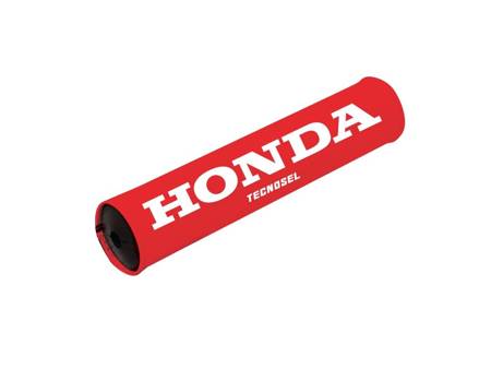 Osłona kierownicy (na poprzeczkę) traditonal honda vintage, kolor czerwony, logo honda