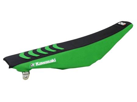 Pokrowiec/poszycie na siedzenie kawasaki kxf 250 '13-'18, 450 '12-'19 double grip 3, kolor czarny/zielony