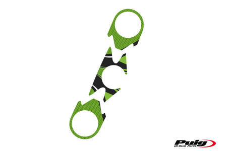 Radikal osłona półki kierownicy puig do kawasaki zx-6r 07-08 zielony