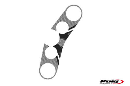 Radikal osłona półki kierownicy puig do suzuki gsr750 11-16 szary