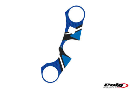 Radikal osłona półki kierownicy puig do suzuki gsx-r1000 07-08 niebieski