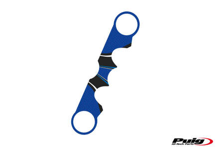 Radikal osłona półki kierownicy puig do suzuki gsx650f 08-17 niebieski