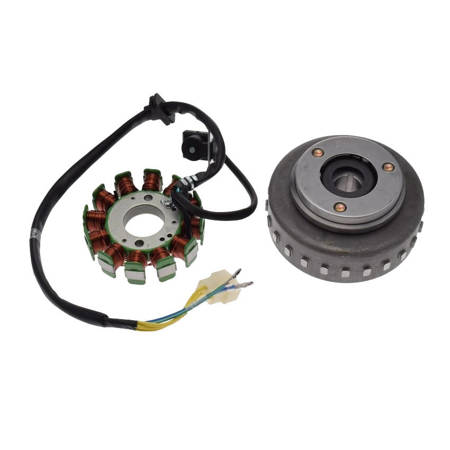 Stator iskrownik + koło magnesowe do Junak 905 Euro4