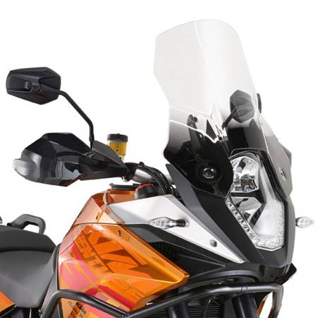 Szyba ktm 1190 adventure / 1190 adventure r (13-16), 1050 adventure (15-16) / 1090 adventure (17-19) 37 x 41 cm przezroczysta