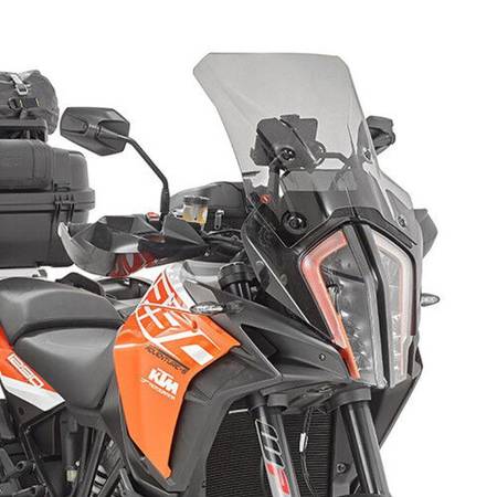 Szyba ktm 1290 super adventure r / (17-18) 38 x 40 cm przyciemniana