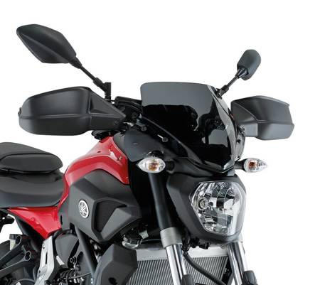 Szyba yamaha mt 07 700 (14-15) 28,5 x 36 cm przyciemniana z mocowaniami