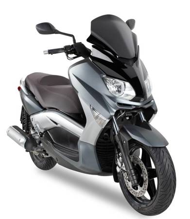 Szyba yamaha x-max 125-250 (10-13) 37 x 43 cm czarna