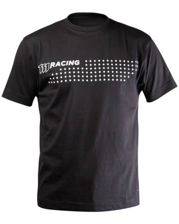 T-shirt racing dot kolor czarny rozmiar l