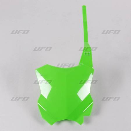 Tablica na numer startowy kawasaki kxf 250 17-20, kxf 450 16-20 kolor zielony fluo