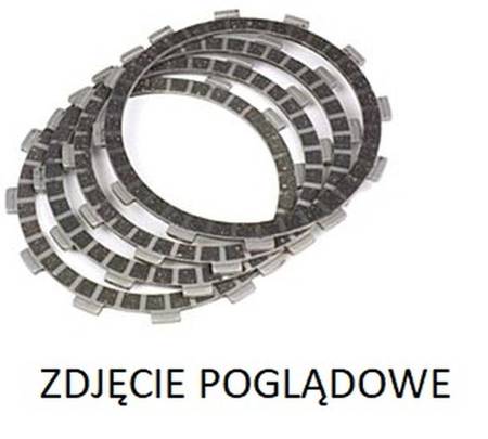 Trw lucas zf tarcze sprzęgłowe honda trx 420 '07-'11, ft 500 '82-'83, trx 500 fourtrax/foreman '05-, xr 500r '81-'82