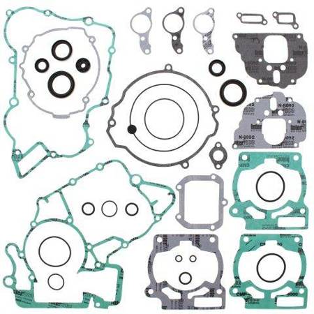 Winderosa (vertex) komplet uszczelek husqvarna tc 125 14-15, te 125 15-16, ktm exc 125 02-06, sx 125 02-15, sxs 125 04 (z uszczelniaczami silnikowymi)