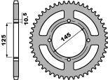 Zębatka tylna 857 40 aluminiowa (ergal) yamaha xt 600 '85-94, xt 600z tenere 87-89 (patrz również 4588 40) (łańc. 520) (jtr857.40)