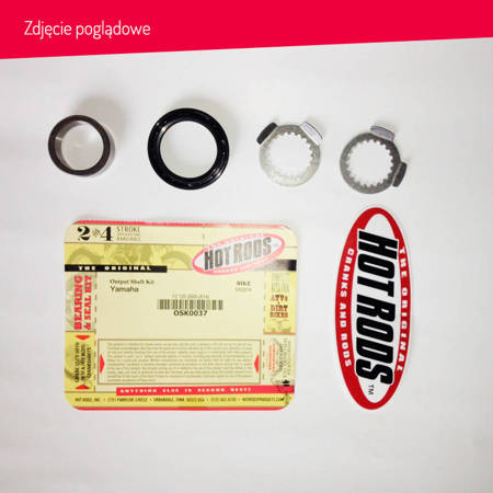 Zestaw naprawczy wałka zdawczego honda crf 250r (05-17), crf 250x (04-17) (25-4009)