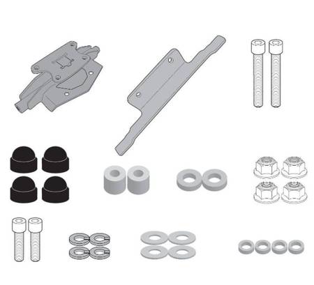 adapter do zamontowania stelaża bocznego klr2139 oraz klxr2139 bez użycia stelaża centralnego kr2139